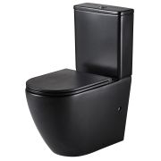 Унитаз напольный  ZILI DO ZS-2141A-R BLACK КЕНТАВР ТОРNADO