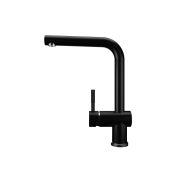 Смеситель для кухни ULGRAN рычажный черный U-022 (308)