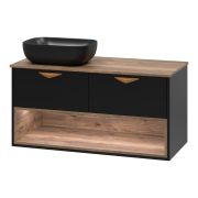 Тумба BERGEN 105 подвесная 2 ящика