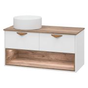 Тумба BERGEN 105 подвесная 2 ящика