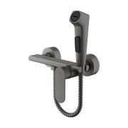 Смеситель BELZ с гигиеническим душем вороненый B55645-3