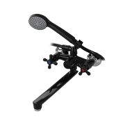 Смеситель для ванны BRIMIX буксовый из АБС пластика черный  4413