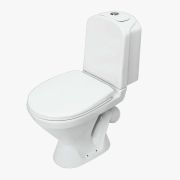 Унитаз-компакт напольный SANITA LUXE CLASSIC COMFORT к/вып.,2-реж., м/лифт ДЮР 640*350*790мм