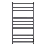 Полотенцесушитель электрический POINT 50*1000 Меркурий PN83850PGR П9 с полкой встроен. диммер ГРАФИТ премиум