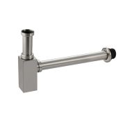 Сифон для раковины BRIMIX  нерж. сталь, цвет сатин 8743