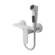 Смеситель BELZ с гигиеническим душем белый  B55645-8