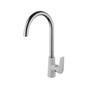 Смеситель для кухни IDDIS Cloud рычажный белый/хром CLOSB00i05