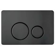 Кнопка для системы инсталляции (NEW) ZILI DO сталь черный 097I