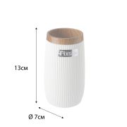 Стакан FIXSEN WHITE BOOM FX-412-3