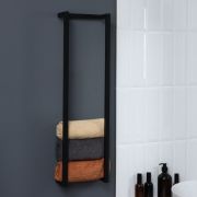 Полотенцедержатель металл черный 10*230*800см 10609957