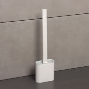 Ерш для унитаза «Лилу» настенный пластик белый БЕЗ СВЕРЛЕНИЯ 5469869