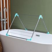 Сушилка для белья, для  установки на край ванны, складная микс 10м 798905