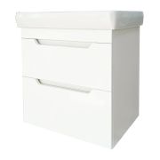 Тумба с раковиной ЭММИ  АГАТА подвесная