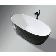 Ванна акрил ZILI DO WB-6073 BLACK НЕРИЯ  1700*800*590мм