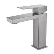 Смеситель для раковины ZILI DO рычажный сатин S901