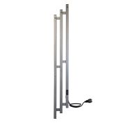 Полотенцесушитель электрический INDIGO Sky PRO 150/17 (таймер, скрытый провод справа, Graphite Metallic)