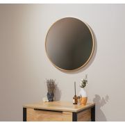 Зеркало Silver Mirrors SELENA  600*600мм алюм. профиль, золото