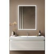 Зеркало Silver Mirrors НОРМА  700*900мм LED, бесконтактный сенсор, горизонт/вертикаль