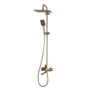 Душевая система FABIA матовое золото 9878