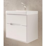 Тумба с раковиной JORNO MODUO Slim  подвесная 500*470*345мм