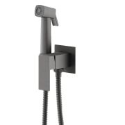 Смеситель BELZ с гигиеническим душем оружейная сталь B55805-3