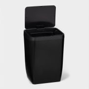 Ведро д/мусора СЕНСОРНОЕ 12л. пластик ЧЁРНОЕ 240*200*335мм 6997788