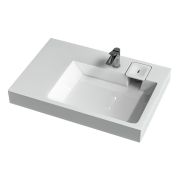 Раковина над стиральной машиной Marrbaxx Афина ш800*г550*в95 мм кронштейн+сифон