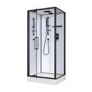 Душевая кабина ZILI DO ZS-9868-L ДИОДОРА Н/П 800*1000*2150 мм 1/3 распашная (крыша-стекло)