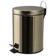 Ведро д/мусора САНАКС с педалью 5л. под Бронзу 280*205мм