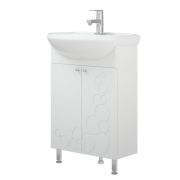 Тумба с раковиной COROZO ОРФЕЙ 550*850*445мм