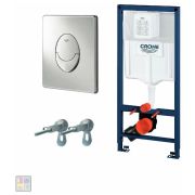 Система инсталляции GROHE Rapid SL + кнопка Skate Air 38721001