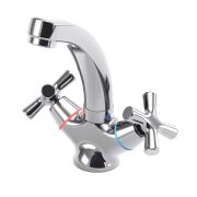 Смеситель для раковины SWES RESTA 2RKEC2 буксовый 0935