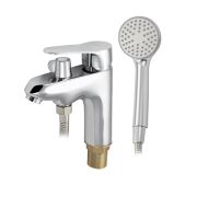 Смеситель для раковины BRIMIX рычажный с переключением на душ  3545