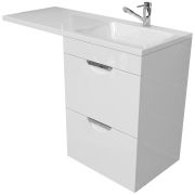 Тумба под раковину над стиральной машиной ЭММИ МИЛЛИ 48см