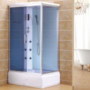 Душевая кабина ZILI DO ZS-9680-L САТУРН 1100*800*2200 мм БЕЛАЯ