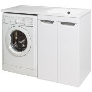 Тумба под раковину над стиральной машиной RUNO ЛИРА 60см